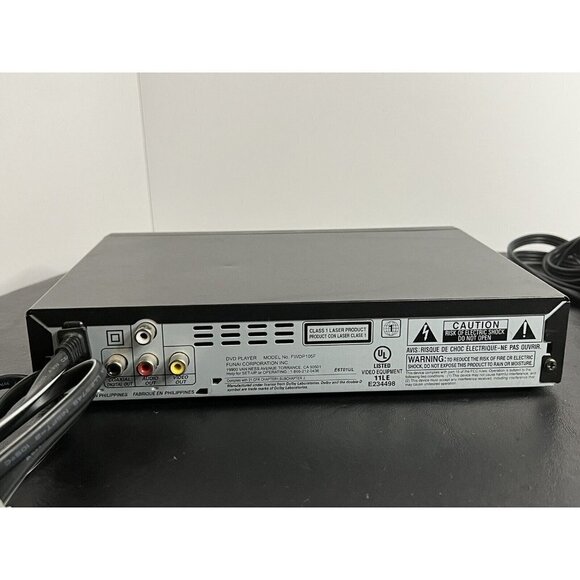 Sanyo FWDP105F Compact CD Player with Remote Works and AV cables - Picture 5 of 9